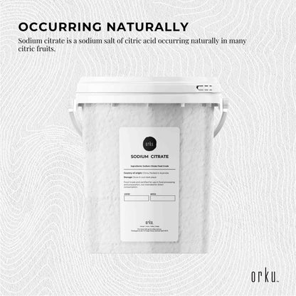 Himalayan Salt Collective 1.3Kg Sodium Citrate Powder - Food Grade, GMO Free, Trisodium Salt, Preservative