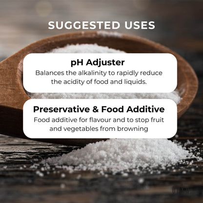 Himalayan Salt Collective 1.3Kg Sodium Citrate Powder - Food Grade, GMO Free, Trisodium Salt, Preservative