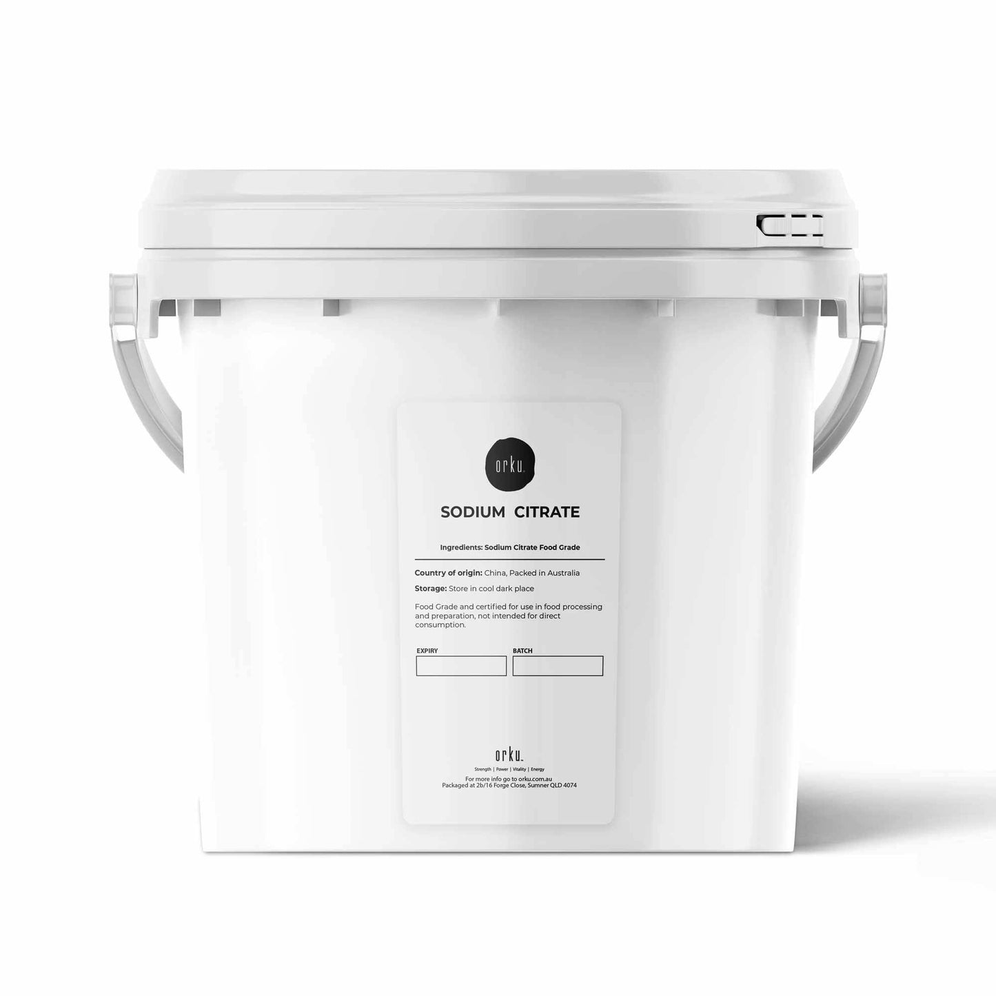 Himalayan Salt Collective 5Kg Sodium Citrate Powder - Food Grade Trisodium Acid Salt Preservative