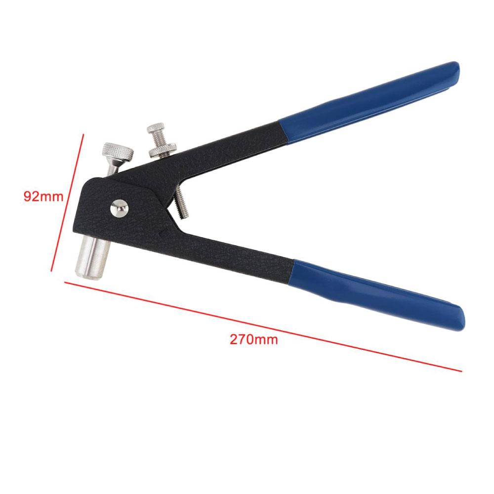V238 106-Piece Threaded Insert Rivet Kit, Nut Riveter Setter Tool, M3-M8 Mandrels, Steel, Rubber Handle