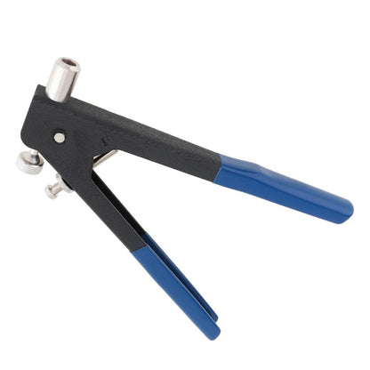 V238 106-Piece Threaded Insert Rivet Kit, Nut Riveter Setter Tool, M3-M8 Mandrels, Steel, Rubber Handle