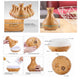 Essential Oil Aroma Diffuser Tulip Light Wood  -Ultrasonic Mist Humidifier – view 4