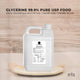 Orku 5L Glycerine 99.9% Pure USP Food + Cosmetic Grade – Vegetable Glycerol – view 2