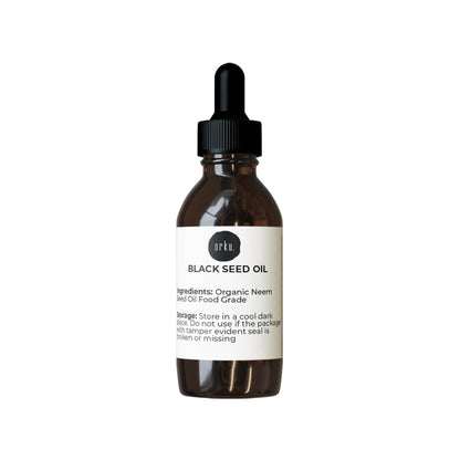 Orku Ethiopian Black Seed Oil 25ml - 100% Pure Cold Pressed, Non-Refined, Vegan, No Additives