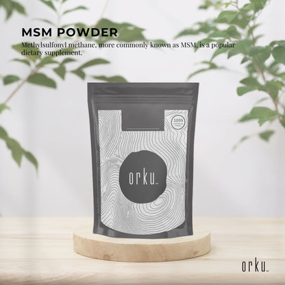1kg MSM Powder/Crystals - 99% Pure Methylsulfonylmethane, Odourless, Pharmaceutical Grade, Resealable Bag