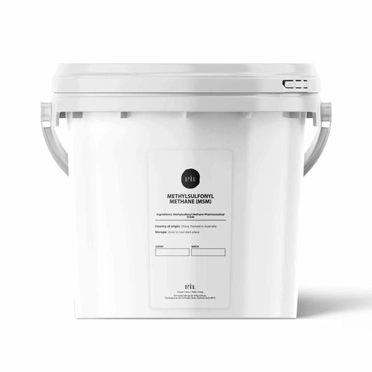 3Kg MSM Powder/Crystals - 99% Pure Methylsulfonylmethane, Odourless, Pharmaceutical Grade, Resealable Tub