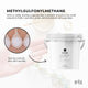 3Kg MSM Powder/Crystals - 99% Pure Methylsulfonylmethane, Odourless, Pharmaceutical Grade, Resealable Tub – view 4