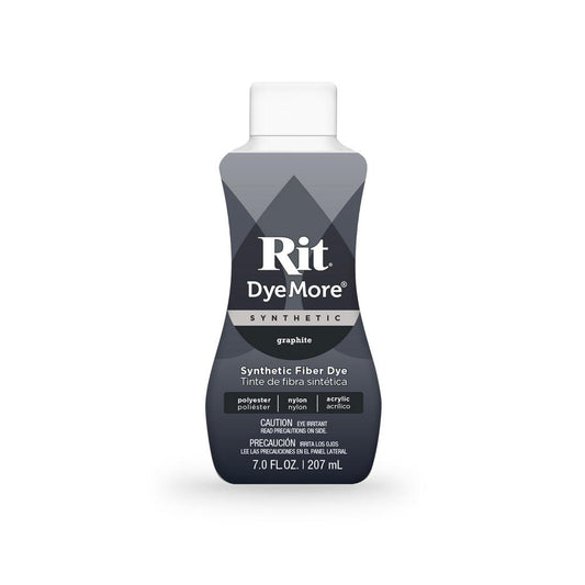 207ml Graphite Charcoal Fabric Dye Synthetic Clothes Rit Liquid Polyester Nylon