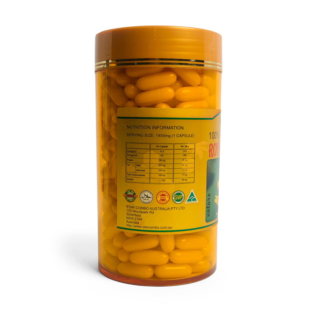 Costar Royal Jelly 1450mg 365 Capsules - B Complex, Vitamins A, C, D, E, Made in Australia