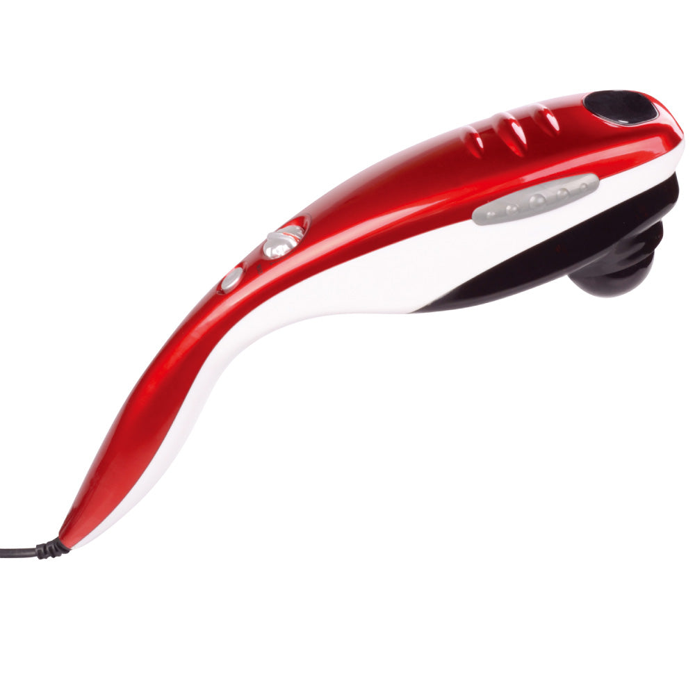 Compact Handheld Body Massager V238-SUPDZ - 6 Heads, Adjustable Speeds, Ergonomic Design, 28W Power
