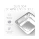 6.5L Digital Ultrasonic Cleaner Jewelry Ultra Sonic Bath Degas Parts Cleaning – view 8