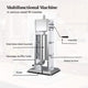 5L Manual Vertical Sausage Filler - Stainless Stuffer Meat Press Machine – view 7