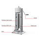 7L Manual Vertical Sausage Filler - Stainless Stuffer Meat Press Machine – view 2