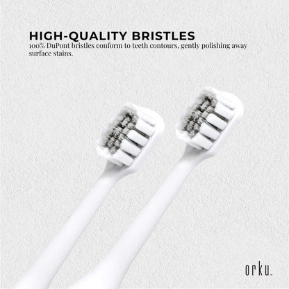 Bewellaero Smart Sonic Electric Toothbrush AOE03 - USB Rechargeable, 5 Modes, 2 Heads, IPX7 Waterproof