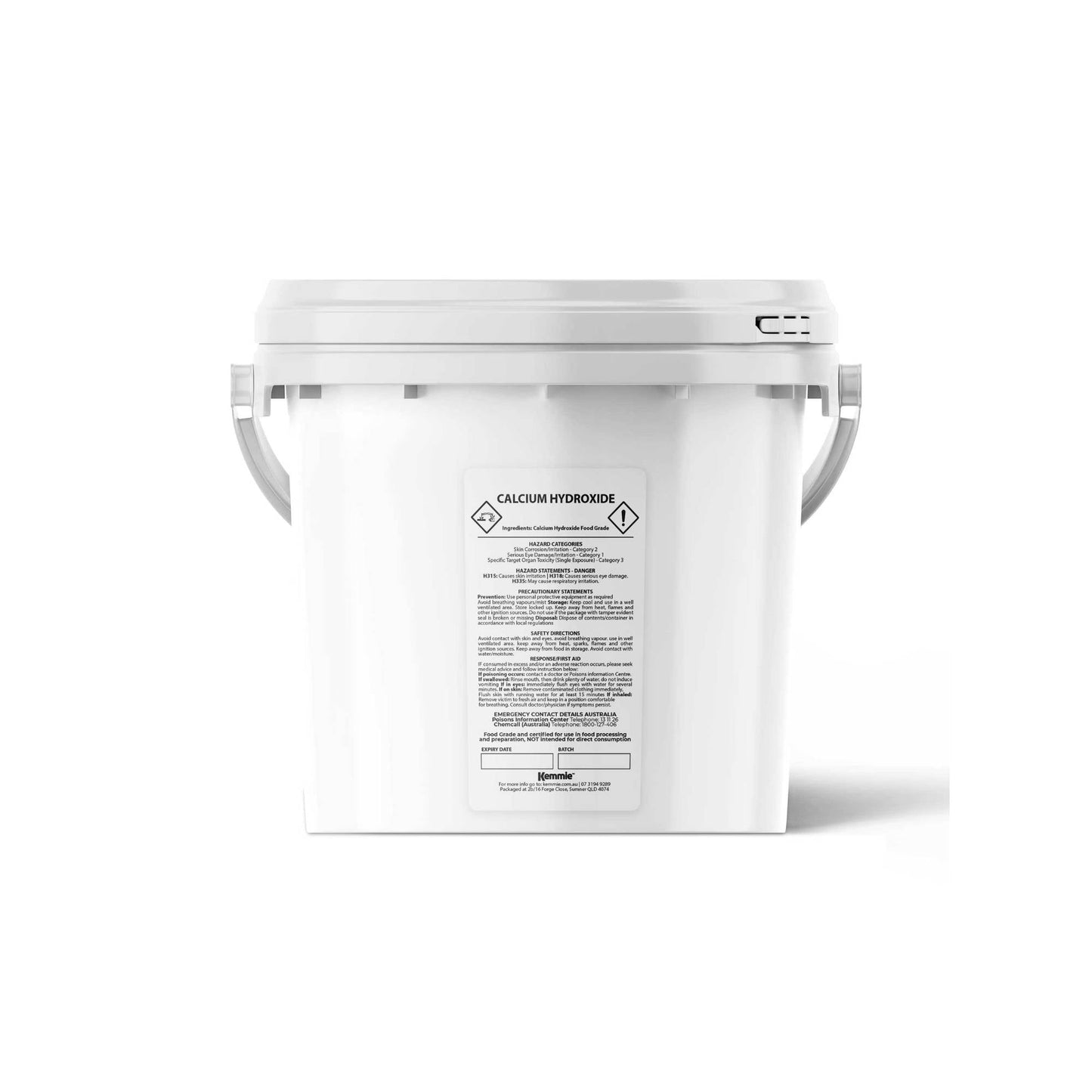 2.5kg Food Grade Calcium Hydroxide Powder FCC Hydrated Slaked Lime Pickling Lime