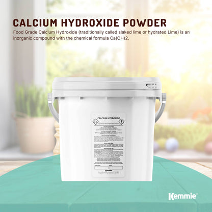 2.5kg Food Grade Calcium Hydroxide Powder FCC Hydrated Slaked Lime Pickling Lime