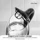 1.7L Electric Glass Kettle LED Blue Light 360 Automatic Cordless Water Boiling Jug – view 3