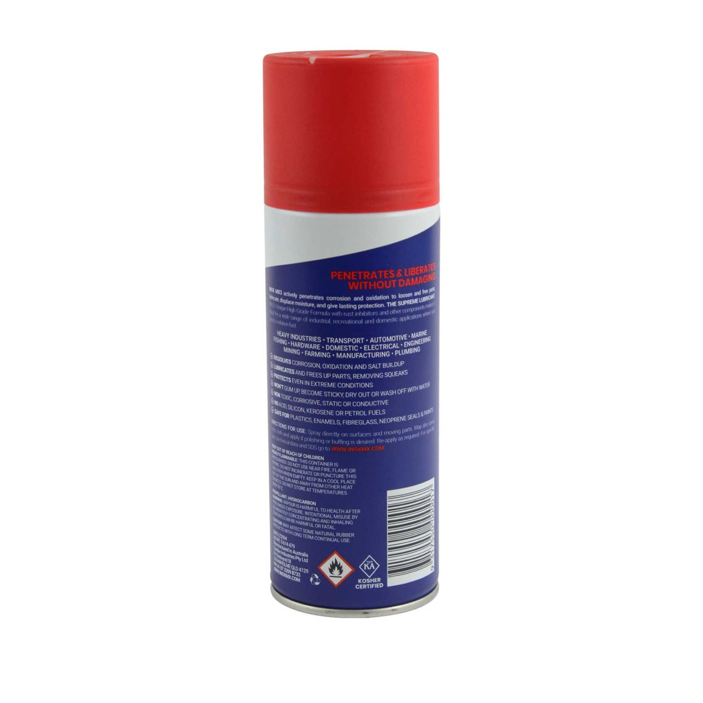 Inox MX3 Multi-Purpose Lubricant Spray 300g - Anti-Corrosion, Anti-Moisture, Non-Toxic