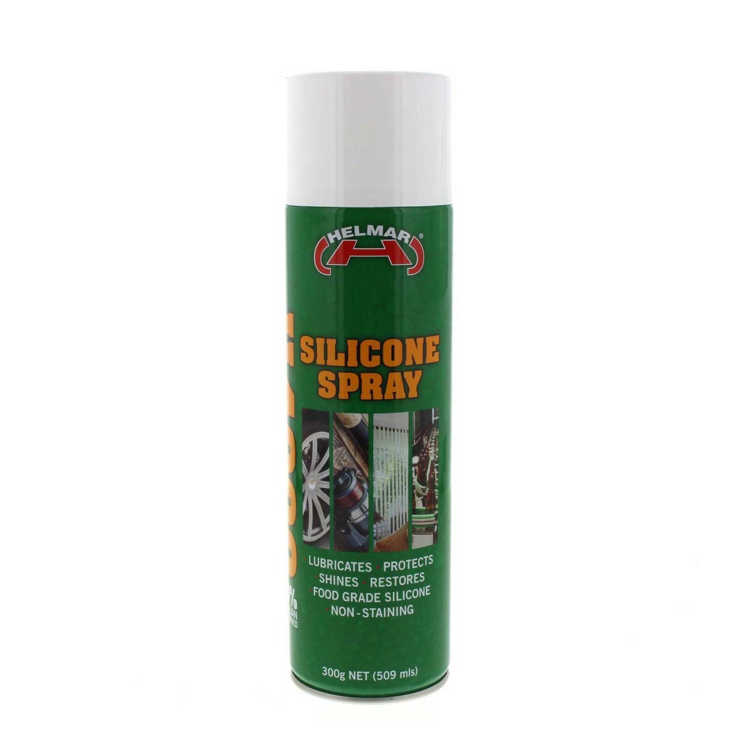 Helmar H4000 Silicone Spray 300g Food Grade Lubricant Non-Staining Industrial Strength
