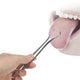 Stainless Steel Tongue Scraper Cleaner Oral Hygiene Reduce Bad Breath Metal Tool – view 2
