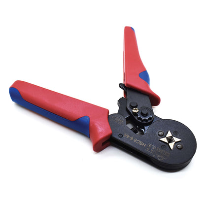 Copper Crimping Terminal Set 1300 Pcs with HSC8 6-4A Plier, Assorted Ferrules, Ergonomic Handle