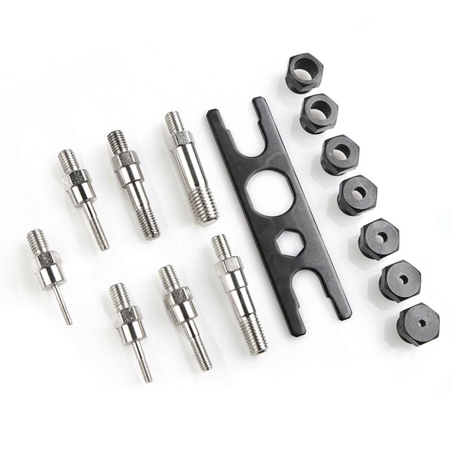 Rivnuts & Riveter Gun Kit 110 Pcs, Model 6013, M3-M12 Mandrels, Chrome-Molybdenum Steel, Ergonomic Handles