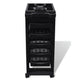 6 Tier Hairdressing Trolley Black 82x49x32cm Salon Hair Colouring Rolling Cart – view 3