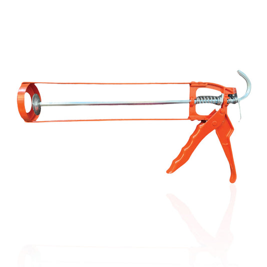 BC-1051 9" Skeleton Caulking Gun, 310ml Tube, Aluminium Alloy, Manual Sealant Applicator