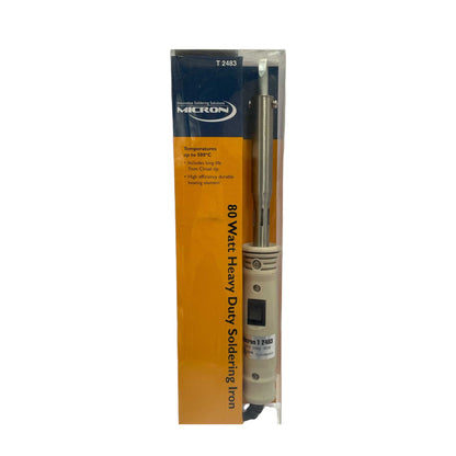 80W Soldering Iron Pencil T 2483 - 7mm Chisel Tip, 500°C, Insulated Handle, AU Plug