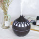 Essential Oil Aroma Diffuser - 180ml USB LED Dark Wood Mist Humidifier – view 2