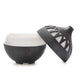 Essential Oil Aroma Diffuser - 180ml USB LED Dark Wood Mist Humidifier – view 3