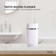 Teeth Water Flosser Rechargeable Cordless Cleaner - Travel Oral Irrigator White – view 2