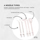 Teeth Water Flosser Rechargeable Cordless Cleaner - Travel Oral Irrigator White – view 6