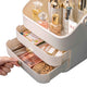 Makeup Display Case Organiser - Cosmetic Storage Jewellery Portable Vanity – view 3