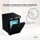 5L Black Electric Hand Towel Warmer Mini UV Steriliser Cabinet Hot Heater Sanitiser – view 4