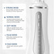 Portable Oral Irrigator 350ml - Rechargeable Water Dental Flosser Teeth Cleaner – view 3