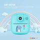 Kids Rechargeable Instant Print Camera Blue - Digital Thermal Photo Video MP3 – view 9