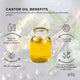 1.5L Castor Oil - Hexane Free Cold Virgin Pressed Skin Hair Care – view 4