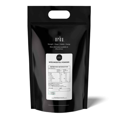 Orku 20Kg Myo Inositol Powder - USP Grade High Purity Unflavoured