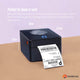 Tooleroo Bluetooth Thermal Label Printer - USB POS Receipt Shipping Printing – view 6