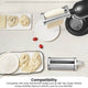 Kitchee Pasta Noodle Maker Roller Cutter Attachments - Compatible with KitchenAid Mixer – view 3