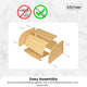 Kitchee 40cm Bamboo Bread Box - Storage Bin Keeper Kitchen Counter Container – view 6