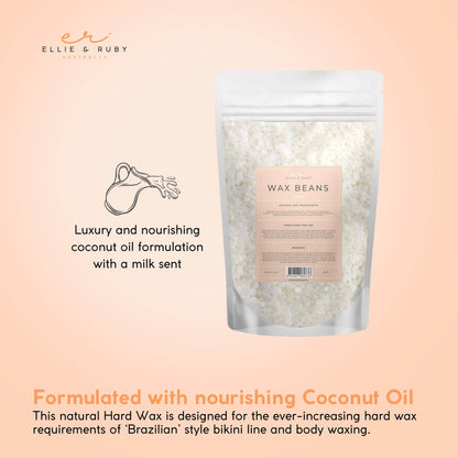 400g Wax Beads Milk - Brazilian Waxing Beans - Stripless Bikini Hair Removal