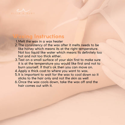 400g Wax Beads Milk - Brazilian Waxing Beans - Stripless Bikini Hair Removal