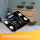 Bluetooth Smart Body Fat Scale Black - Digital BMI Weight USB Recharge with App – view 4
