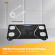 Bluetooth Smart Body Fat Scale Black - Digital BMI Weight USB Recharge with App – view 6
