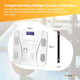 Bluetooth Smart Body Fat Scale White - Digital BMI Weight USB Recharge with App – view 2
