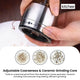 Kitchee Stainless Steel Salt Pepper Spice Grinder Mill - Adjustable Coarseness – view 5