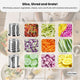 Kitchee Slicer Shredder Grater 3 Attachments - Compatible with KitchenAid Mixer – view 3