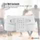 Tooleroo Wall Mountable CD Player Speaker - Bluetooth HiFi FM Radio White – view 6